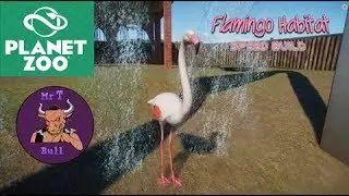 Planet Zoo Flamingo Habitat Speed Build