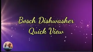 Bosch Dishwasher Quick View 2021