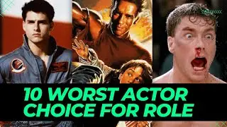 Hollywood 10 worst choice Actor For Role | Good Actors Bad Roles | Hollywood Wrong Casting
