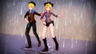 [MMD] [60FPS] Ke$ha - Timber ft Len & Rin [+DL]