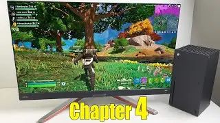 Fortnite Chapter 4 on Xbox Series X looking Insane! Updated graphics unreal 5.1