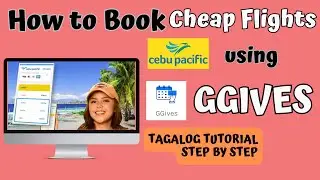 How to Book Cheap Flight using GGIVES as Payment Option | Installment Payment for Flight in Cebu Pac