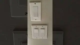 The proper direction for a switch plate screw head is what? #shortvideo