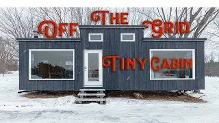 Off The Grid Tiny Cabin in Maine // Livin' With Intention Ep. 1