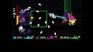 fighting spamton neo with a controller