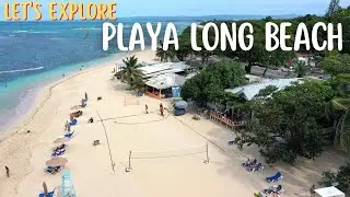Let's explore Playa Long Beach⛱️, Puerto Plata, Dominican Republic 🇩🇴 | Cosita Rica Restaurante