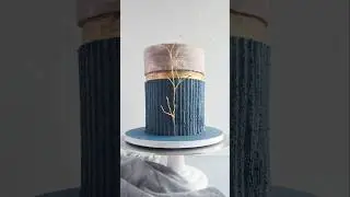 Behind the scenes of this minimalist modern cake !