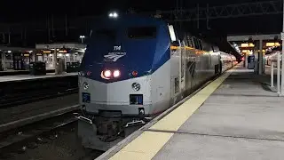 Late Night Railfanning at New Haven Station - 1/12/26 Ft. @CtRailFanner05 