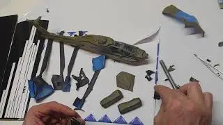 Tape Monster demo video AH 64 Helicopter