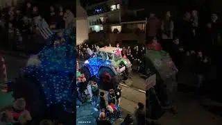 Parade de Noël des agriculteurs Quimper  France 2025