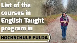 Подайте заявку в Hochschule Fulda: лучшие программы английского языка в Германии! 🏫