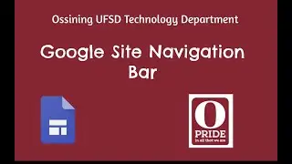 Google Site Navigation Bar