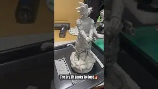 Samurai Goku Dry Fit #3dprinting #dbz #Goku #GokuSamurai #ResinPrinting #lofi #art #lofibeats