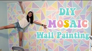 DIY Mosaic Wall Painting *TikTok inspired*