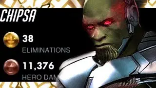 CHIPSA TOXIC DOOMFIST! 38 вылетов! [OVERWATCH 20 СЕЗОН, ТОП-500]