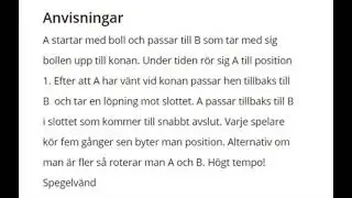 Tre enkla innebandyövningar i högt tempo grön, blå och röd nivå.