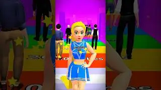 Wig Run 🏃&zwj;♀️.#games #barbie #game #gaming #short #shorts #getreadywithme #shortsfeed #shortfeed