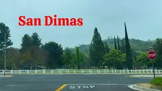 Drive around in San Dimas, SoCal