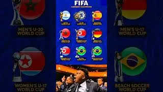 Current Winners Of All FIFA Events..🔥🏆⚽ #shorts #aishorts #fifaworldcup #football #soccer #fifa