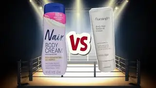 viral Hair removal cream worth it?!? Nair VS Flamingo! 