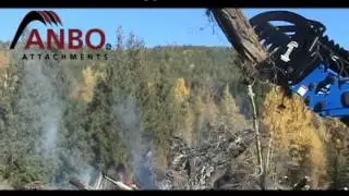 ANBO Grapple helps you make safe burn piles