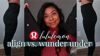 Lululemon Align vs Wunder Under Leggings Comparison/Try-On Review