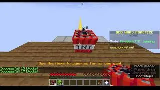 Learning the BEST method of TNT jumping.