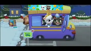 My Talking Tom and friends. Happy New Day. Happy New Year