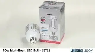 Satco 60W LED Multi-Beam Corn Cob Bulb (S9752)