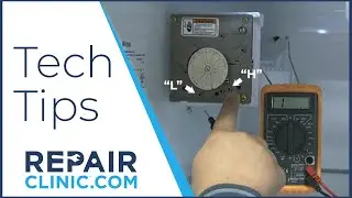 Testing Resistance of Mold Heater in Ice Maker - Tech Tips from Repair Clinic