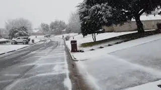 Rare Texas Snowfall 2021