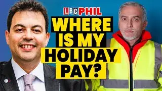 Если я потребую отпускные, могут ли меня уволить? [LBC Legal Hour]