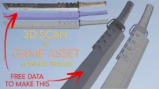 Photogrammetry Tutorial: Create 3D scan Film and Cosplay Props Step By Step (PART 2)