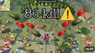 100% head shot 87kill solo vs squad 💪syqo ff @TotalGaming093 #freefire #trending #gameplay