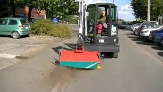 Vangaever Excavator sweeper