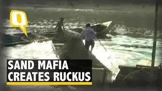 Scuffle Between Sand Mafia-Administrative Officers in MP