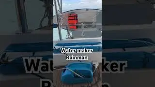 Water maker rainman #water #rainman #freshwater #sea #boatlife #sealife