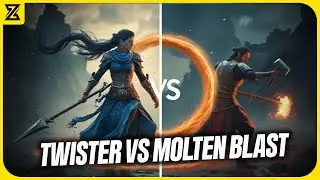 Teste Prometido Molten Blast vs Twister | POE 2