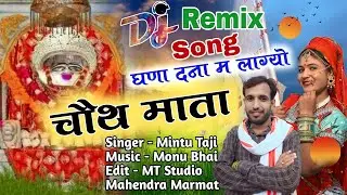 मेलो लाग्यो चौथ माता को | MELO LAGYO CHOTH MATA KO | चौथ माता का डीजे सॉन्ग | बरवाड़ा चौथ माता जी