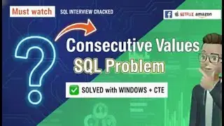 SQL Interview Question:Human Traffic of Stadium (LeetCode 601 Explained Simply)#dataanalysis