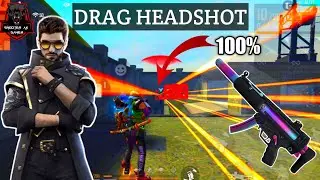 Free Fire MP5 challenge DragHead Shot || Best moment || Crecter.........
