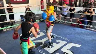 Sparring Jordan de visita en Gonzalez Boxing Round 1