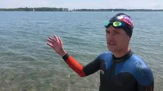 Open Water Swim Workout #2 with Andrew Bolton    Vlog 142