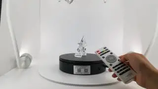 ComXim Motorized Rotating Turntable Display Stand & Product Photography Turntable