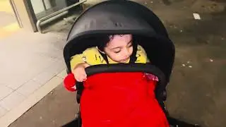 Nawaab le gya bahar -10 degree temperature me #unitedkingdom #baby #nawaab #cute  #youtubeshorts