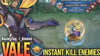 This Vale Build Is ILLEGAL 😱 Instant Kill Mage Gameplay – MLBB