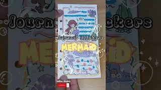 Journal Stickers - Mermaid 🌊 #ideas #journal #journalstickers #journaling #mermaid #toys