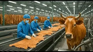 Inside The Leather Factory &ndash; How Animal Skin Becomes a Million Dollar-$ Business | Made Xplain