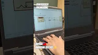 Day154🇹🇼Universal Test Kit ✨#CraftedTech #pcbdesigner #automation #capstone #electronics #innovation