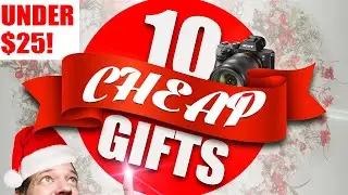 Photographers 10 Cheap Holiday Gifts!